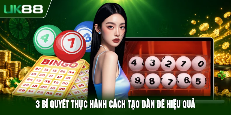 Cách Tạo Dàn Đề - Bật Mí 4 Bí Kíp Lập Bộ Số Thắng Lớn 3 3 bí quyết thực hành cách tạo dàn đề hiệu quả