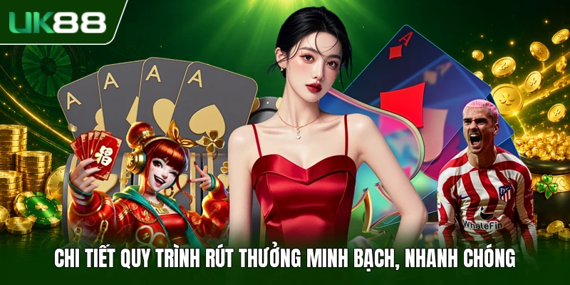 Chi tiết quy trình rút thưởng minh bạch, nhanh chóng