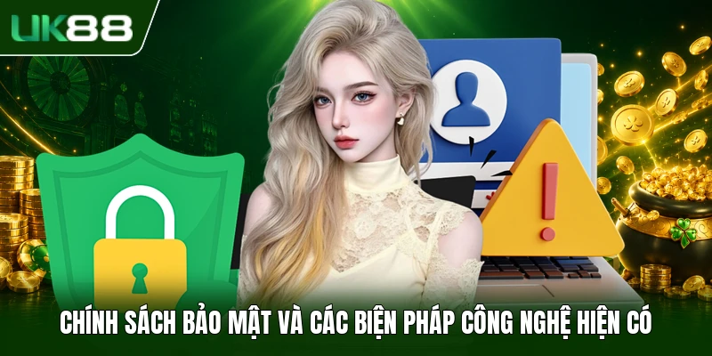Chính Sách Bảo Mật UK88 2 Chính sách bảo mật và các biện pháp công nghệ hiện có