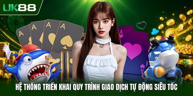 Giới Thiệu UK88 3 Hệ thống triển khai quy trình giao dịch tự động siêu tốc