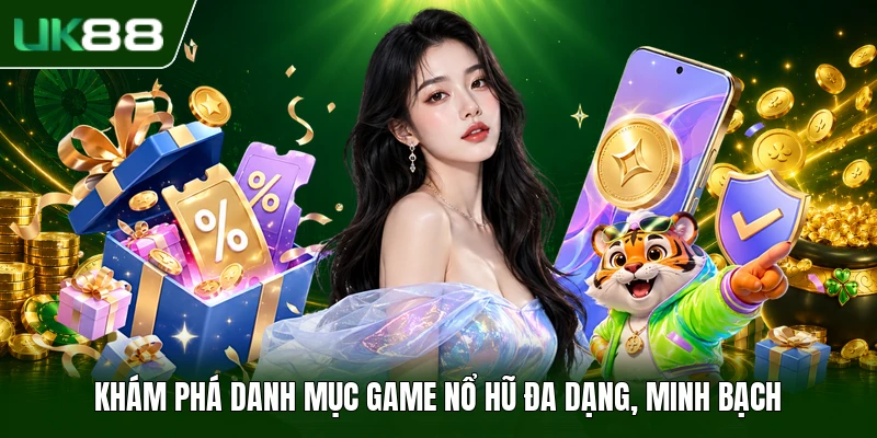 Khám phá danh mục game nổ hũ đa dạng, minh bạch